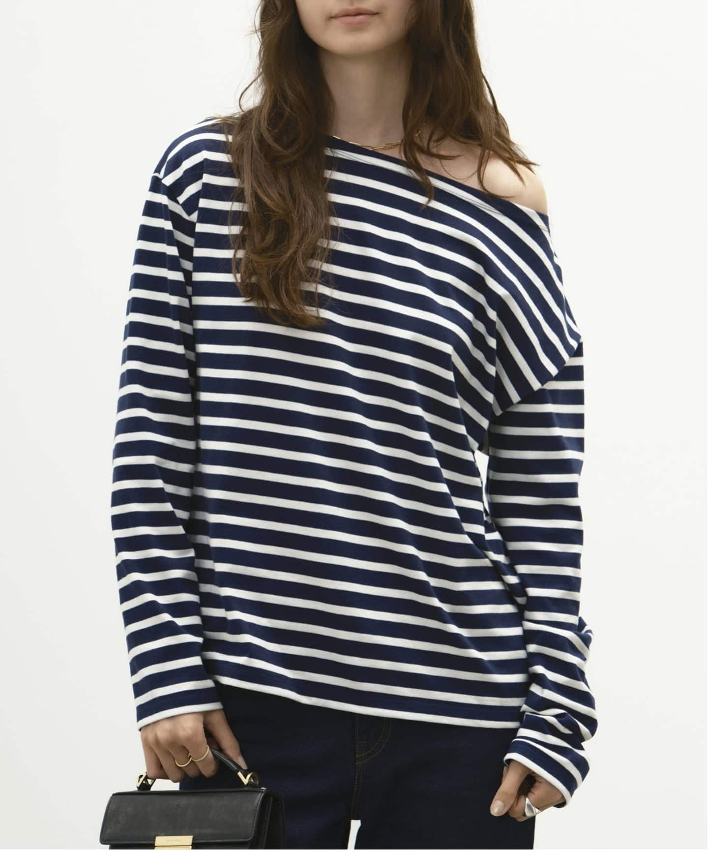 予約》French Stripe Tシャツ（Tシャツ／カットソー）｜Deuxieme