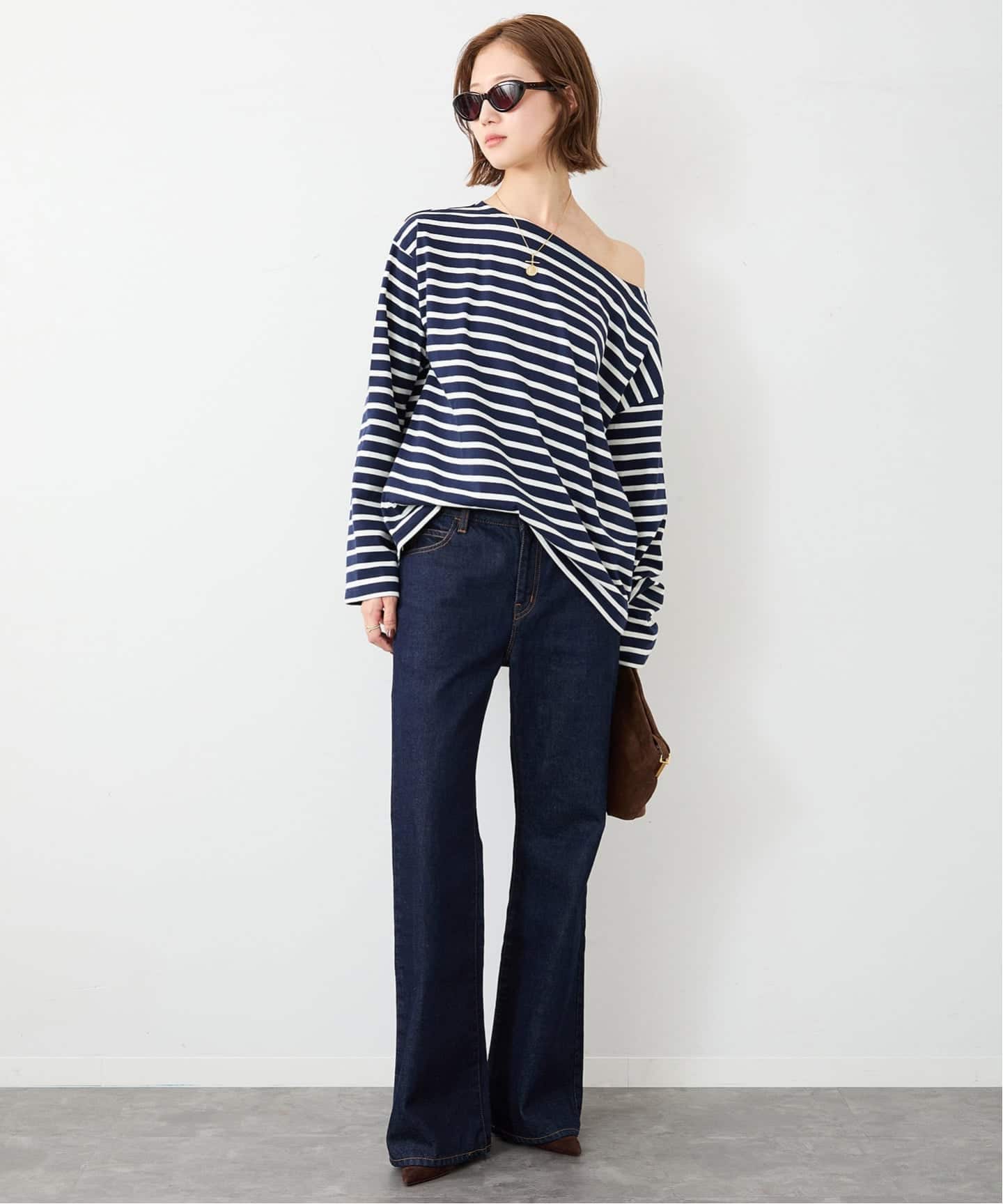 French Stripe Tシャツ（Tシャツ／カットソー）｜Deuxieme Classe