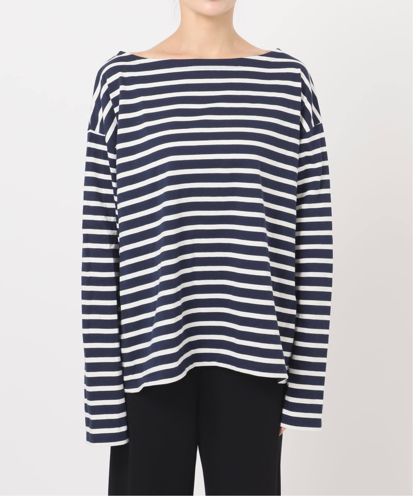 予約》French Stripe Tシャツ（Tシャツ／カットソー）｜Deuxieme