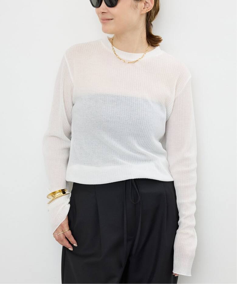 TOTAN Sheer Tシャツ（Tシャツ／カットソー）｜Deuxieme Classe 