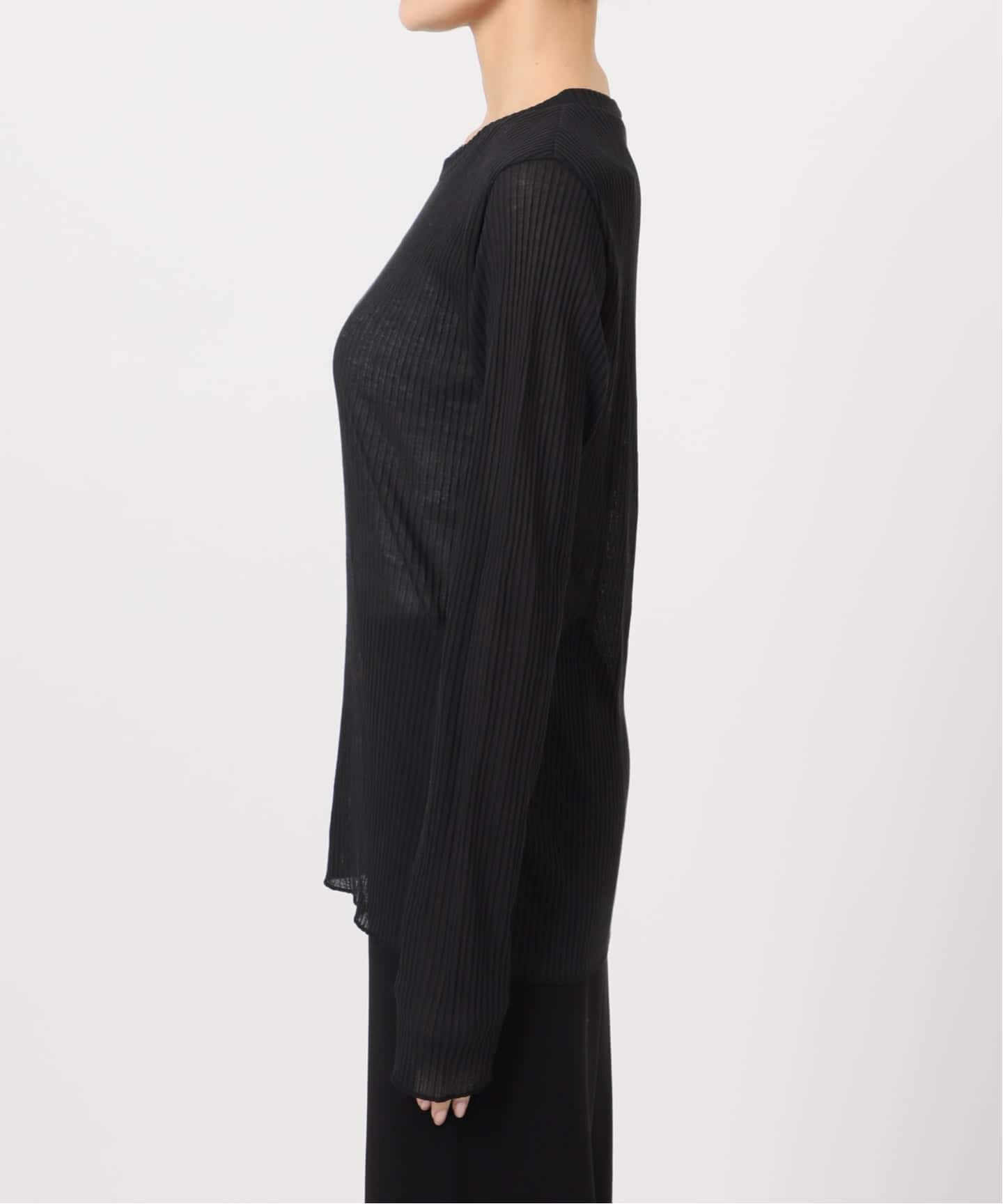 TOTAN Sheer Tシャツ　ブラウン Deuxieme Classe TOTAN Sheer Tシャツ ブラウン Deuxieme Classe