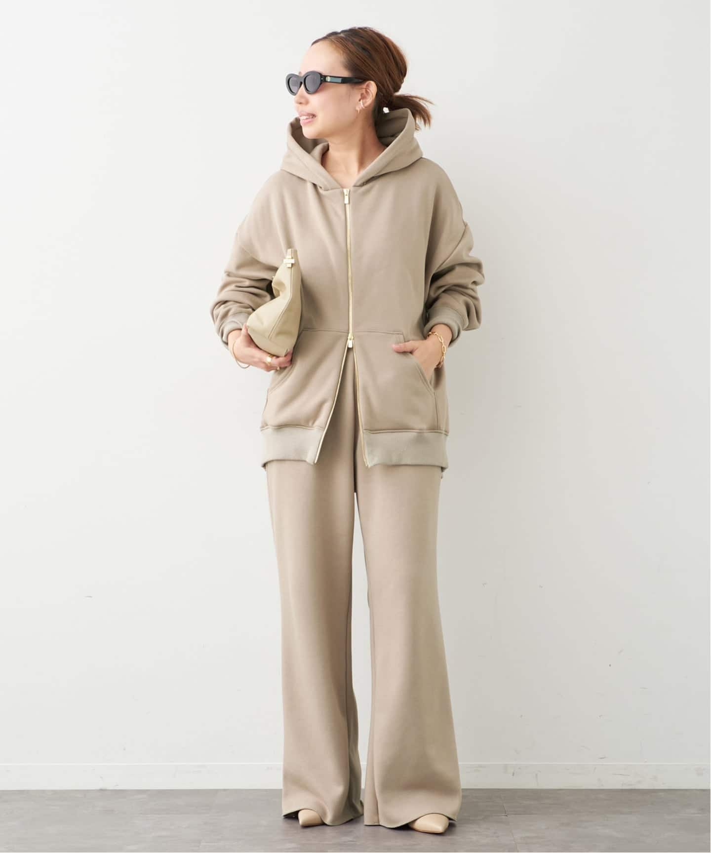 Warm ジップ フーディー（スウェット）｜Deuxieme Classe