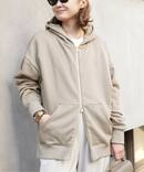 *Warm ジップ フーディー