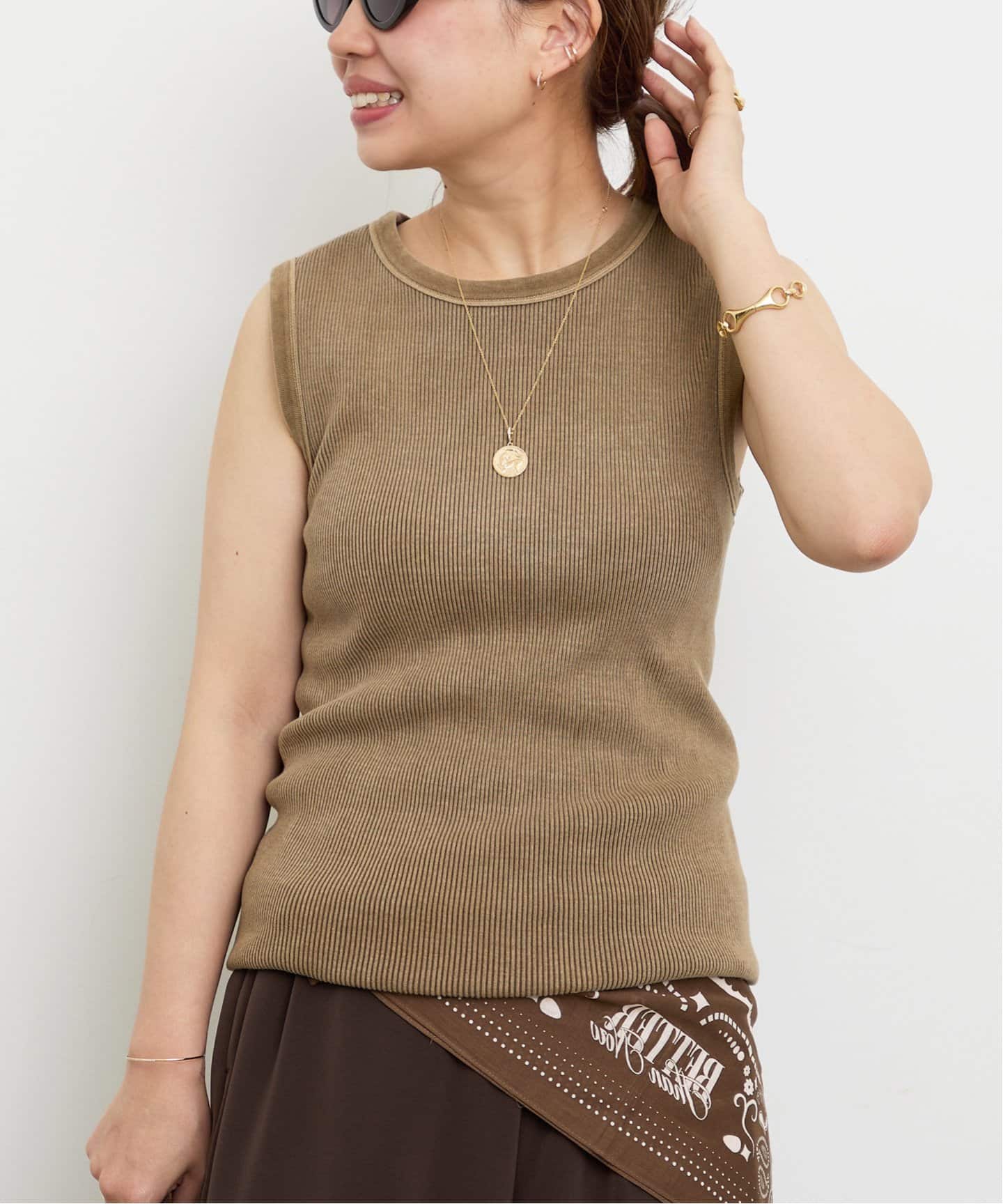 DEUXIEME CLASSE - used【Deuxieme Classe】PetiteノースリーブTシャツ Deuxieme Classe（ドゥーズィエムクラス）の「Petite