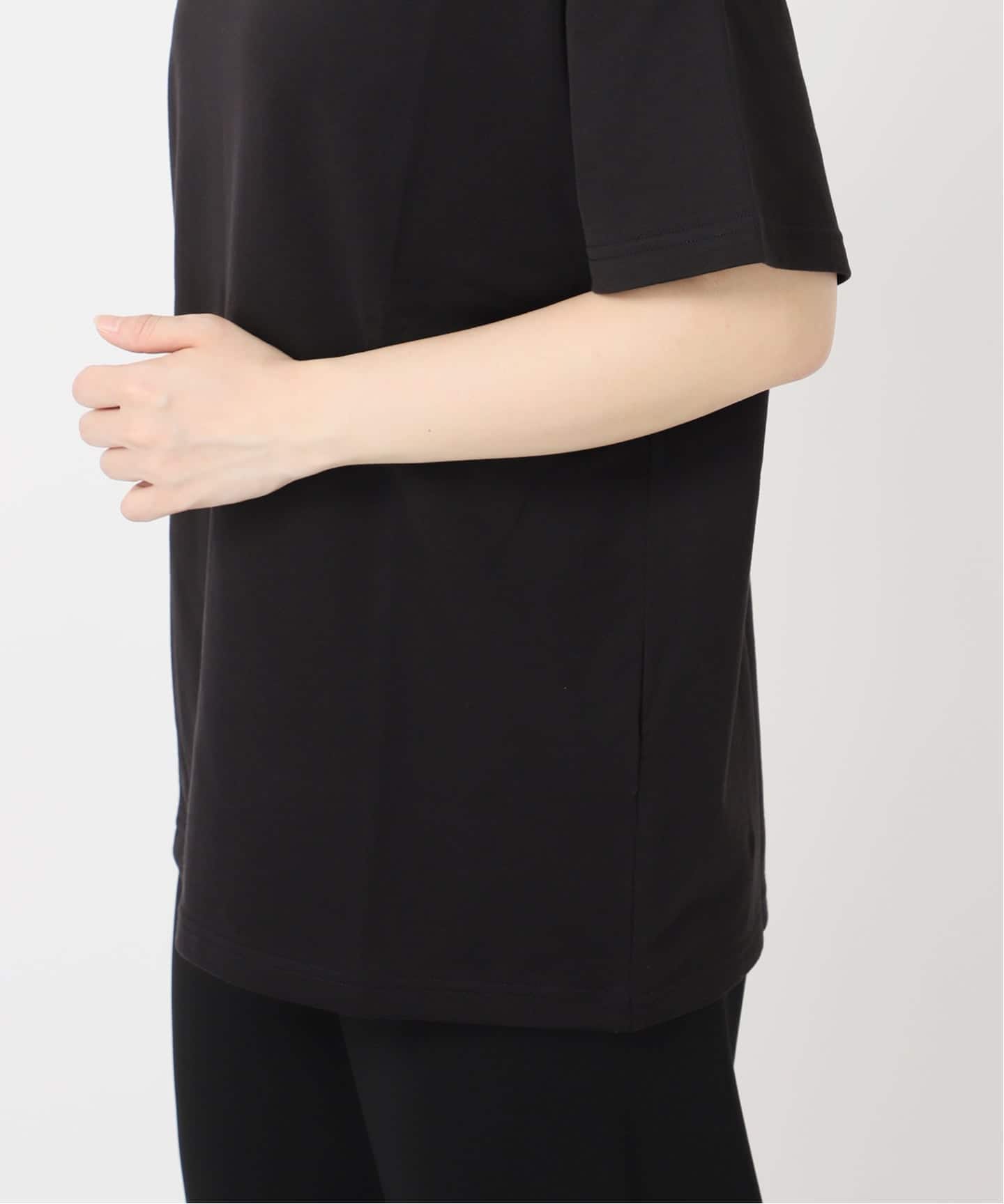 Deuxieme Classe/Tシャツ/size FREE/黒 Clean Tシャツ（Tシャツ／カットソー）｜Deuxieme Classe