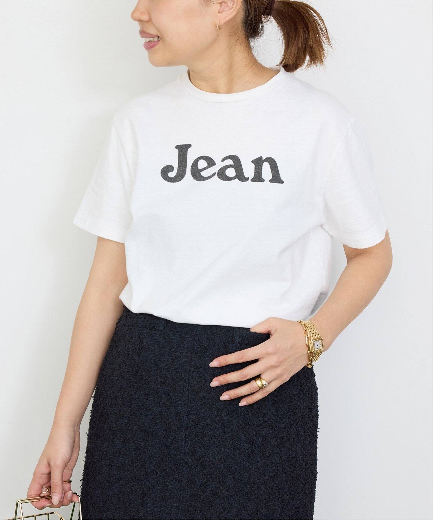 MADISONBLUE / マディソンブルー】CREW NECK TEE JEAN（Tシャツ 