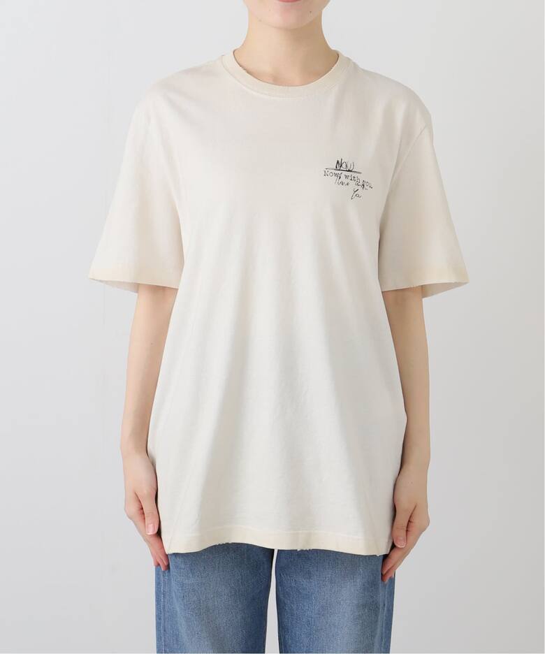 GOLDEN GOOSE / ゴールデングース】TSHIRT WITH PRINT（Tシャツ 