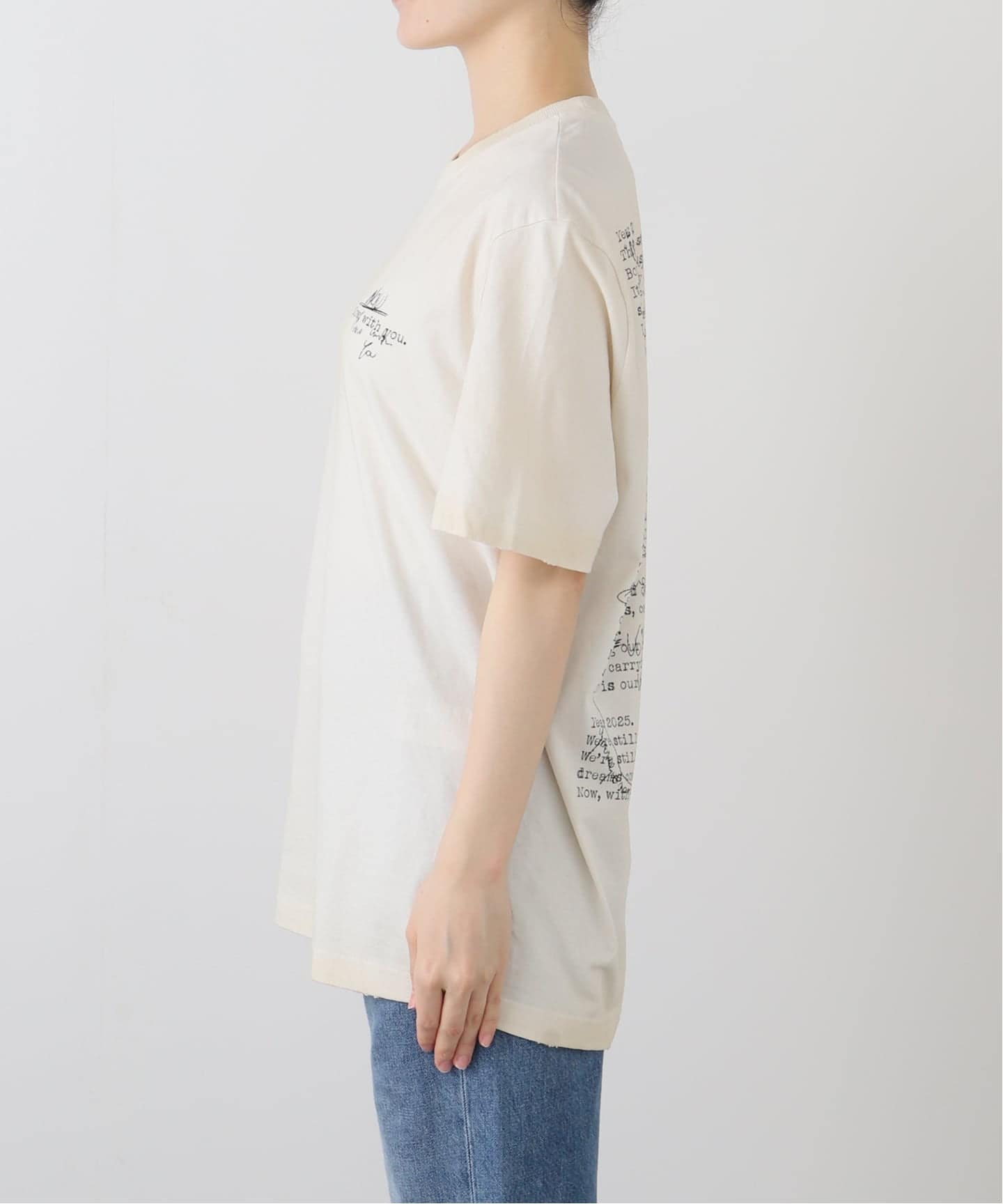 GOLDEN GOOSE / ゴールデングース】TSHIRT WITH PRINT（Tシャツ