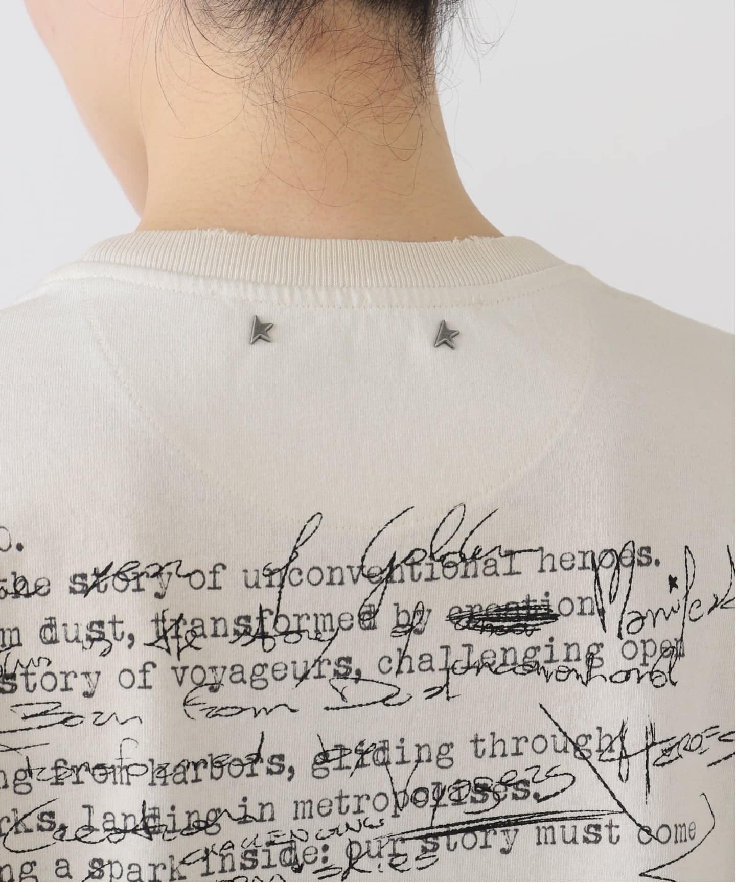 GOLDEN GOOSE / ゴールデングース】TSHIRT WITH PRINT（Tシャツ