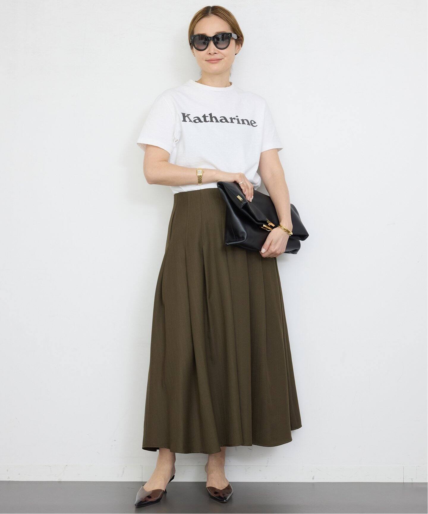 MADISONBLUE / マディソンブルー】CREW NECK TEE KATHARINE（Tシャツ 