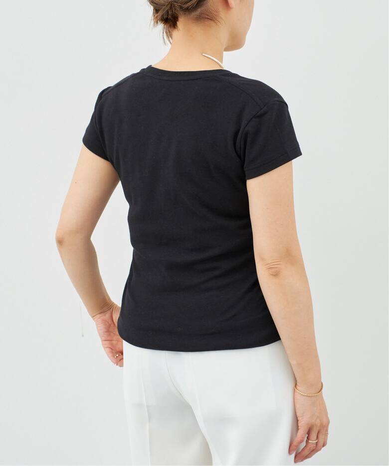 マディソンブルー ブラックリブパールカットソー ドゥーズィエムクラス  