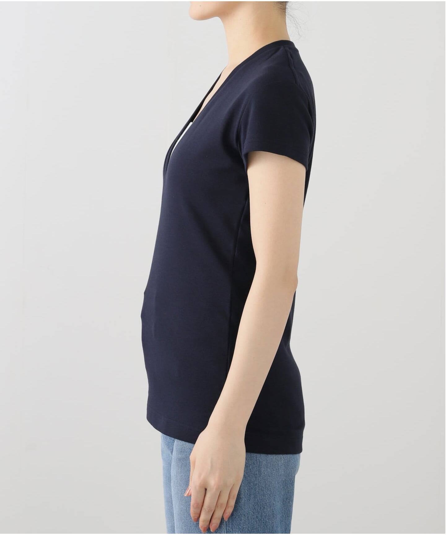 MADISONBLUE / マディソンブルー】DEEP V NECK TEE（Tシャツ