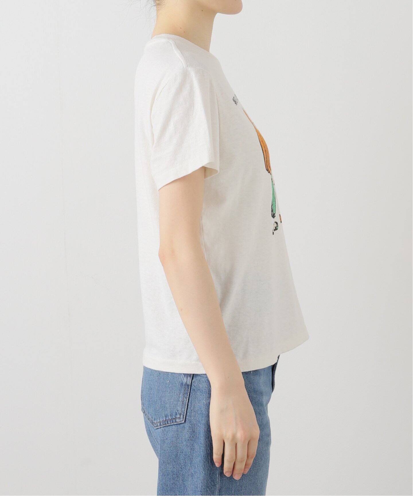 RE/DONE/リダン】CLASSIC TEE PEANUTS CRUSH（Tシャツ／カットソー  