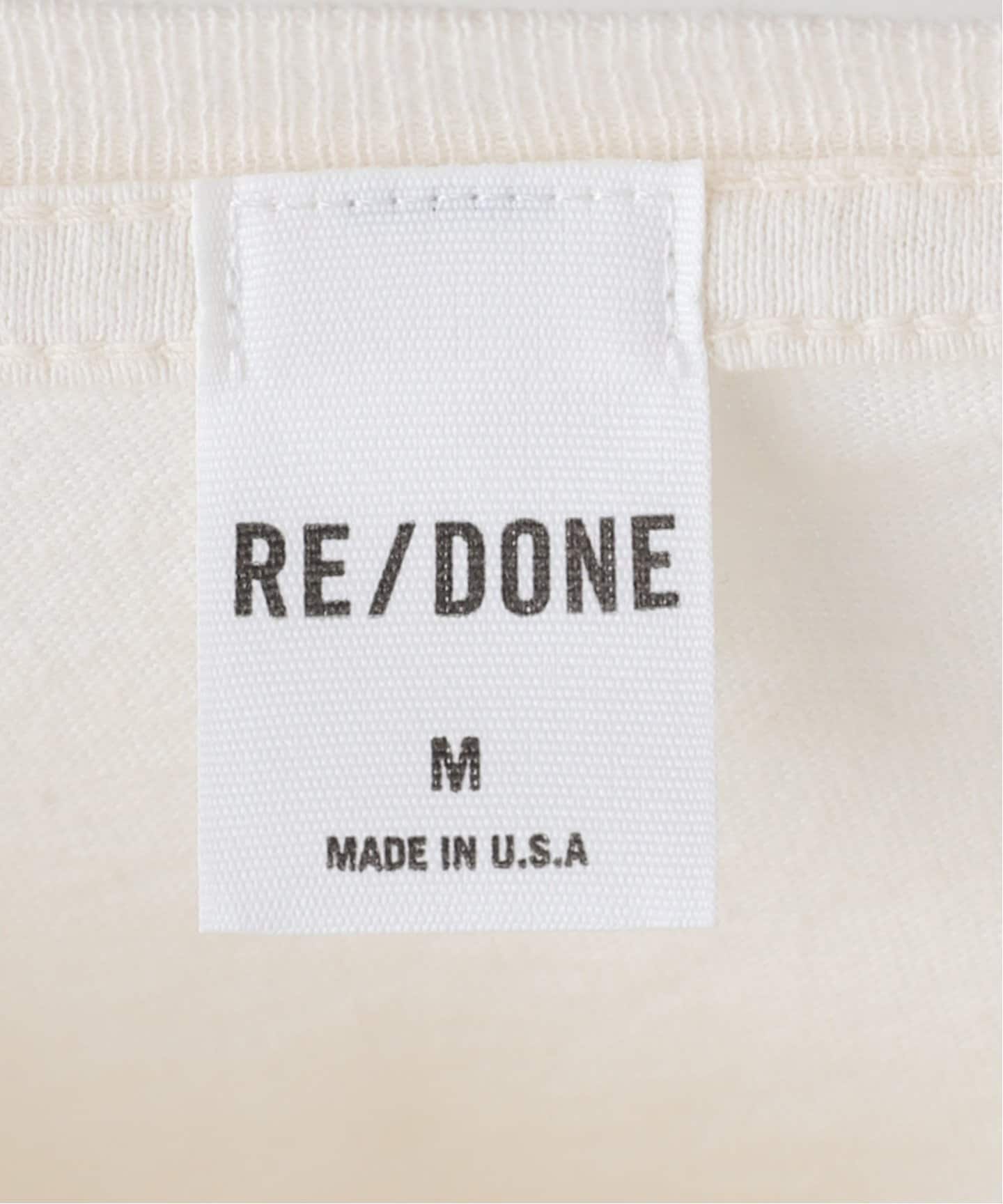 RE/DONE/リダン】CLASSIC TEE PEANUTS CRUSH（Tシャツ／カットソー