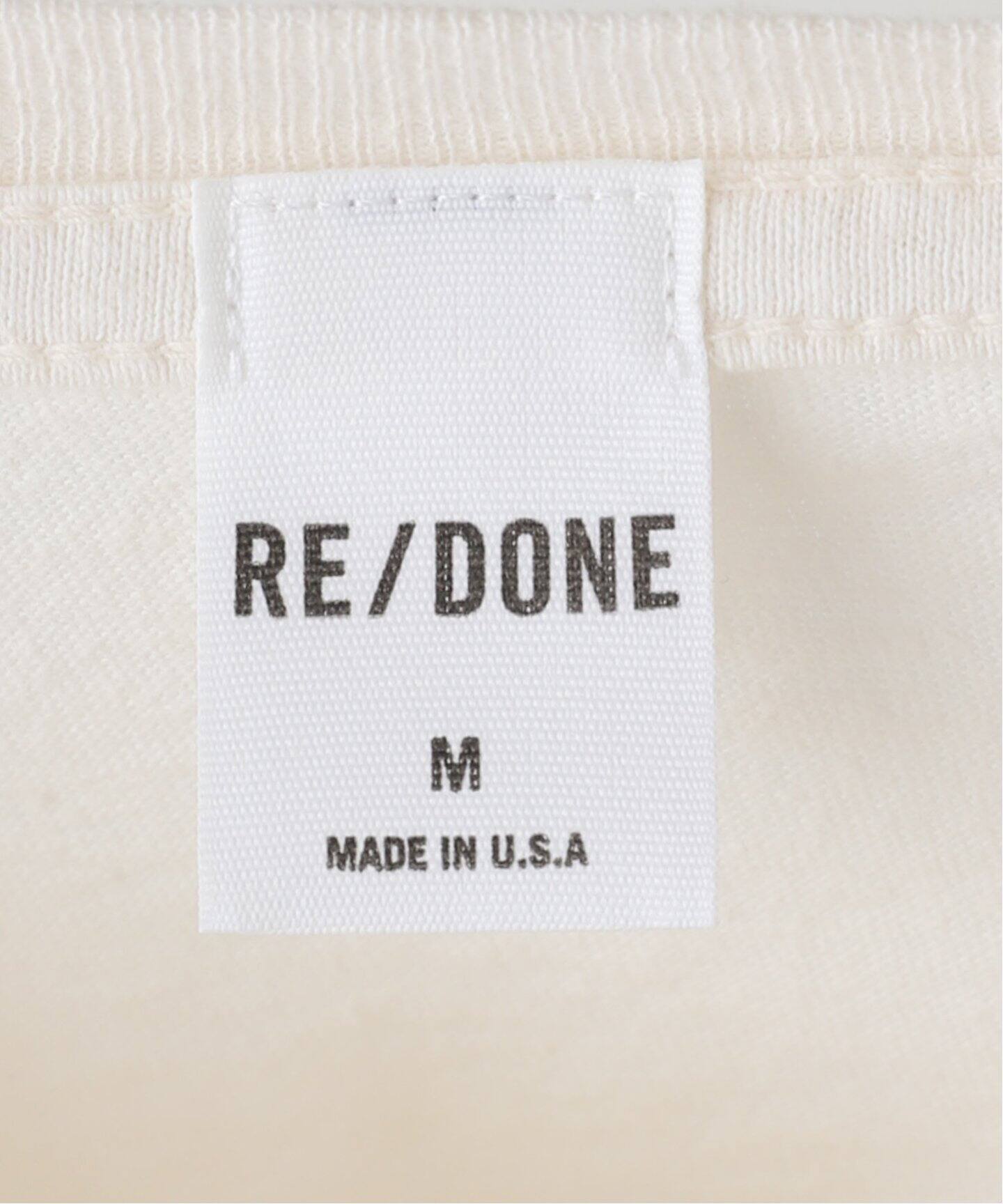 RE/DONE/リダン】CLASSIC TEE PEANUTS CRUSH（Tシャツ／カットソー 