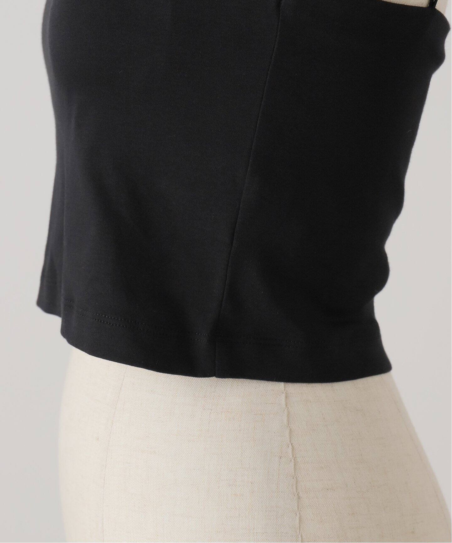 新品 ドゥーズィエムクラス　LALA VIE CROPPED キャミソール　M LALA VIE/ララヴィ】 CROPPED キャミソール（インナーウェア