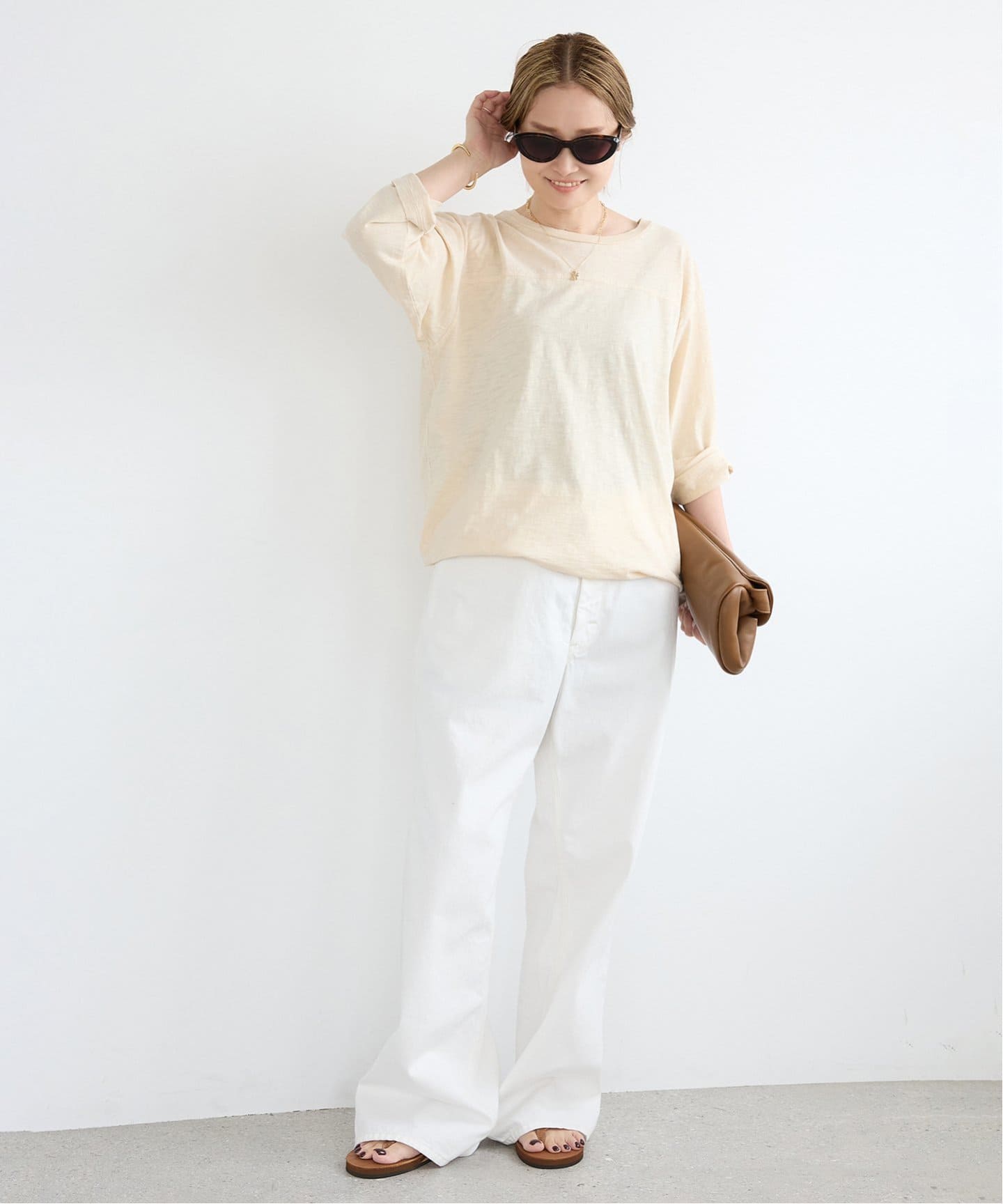 ミューズドウドゥーズィエムクラスNSF/エヌエスエフ】 CREW Tシャツ NSF/エヌエスエフ】 L/S CREW Tシャツ（Tシャツ／カットソー