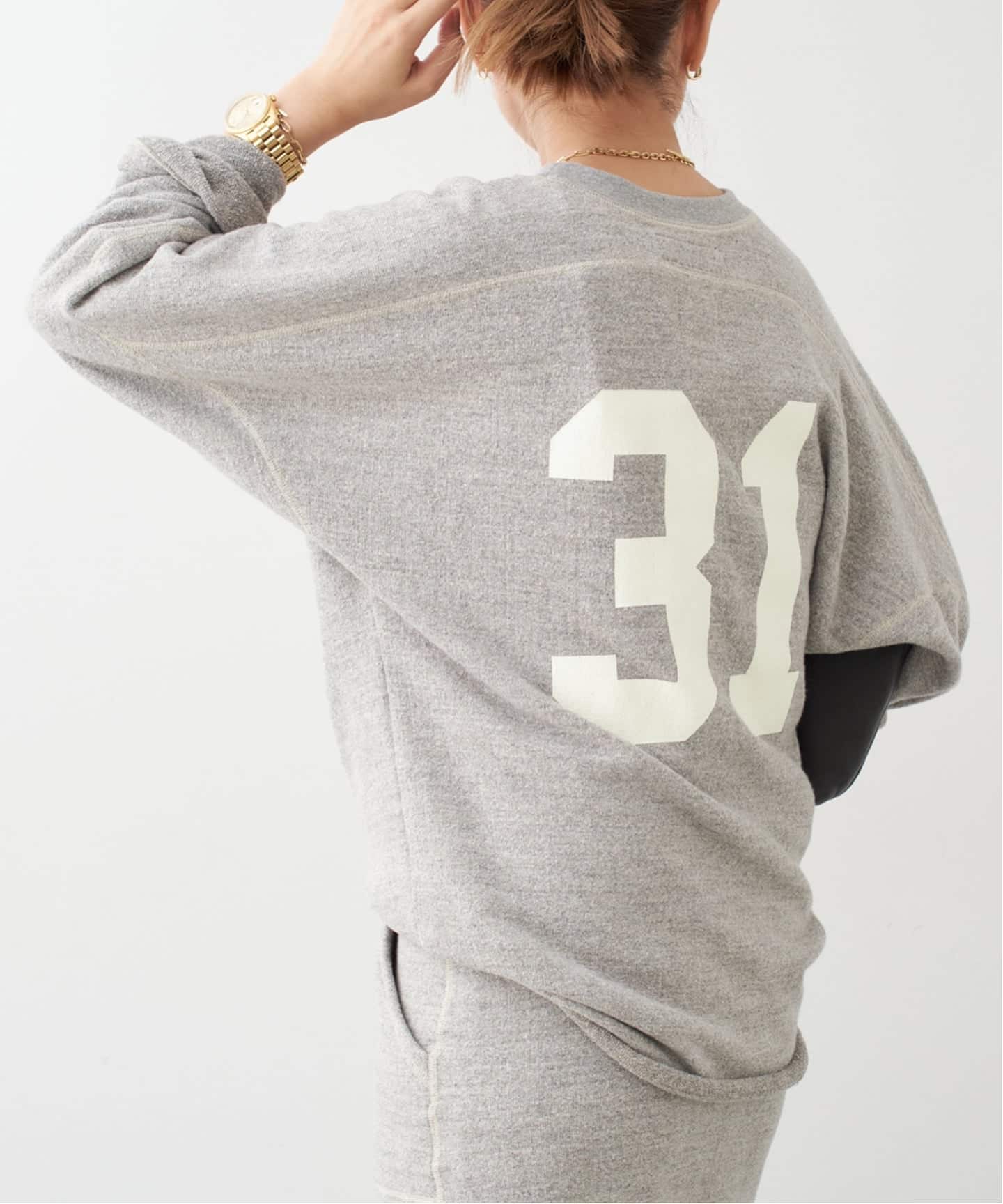 MADISONBLUE / マディソンブルー】FOOTBALL TEE SWEAT（Tシャツ