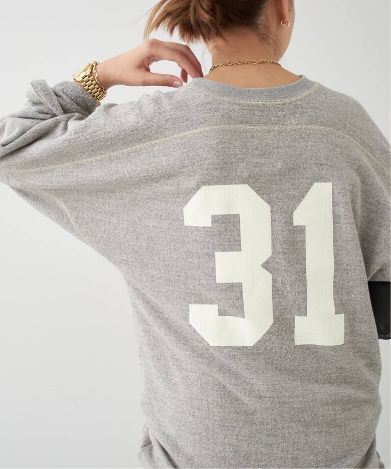 MADISONBLUE / マディソンブルー】FOOTBALL TEE SWEAT（Tシャツ 