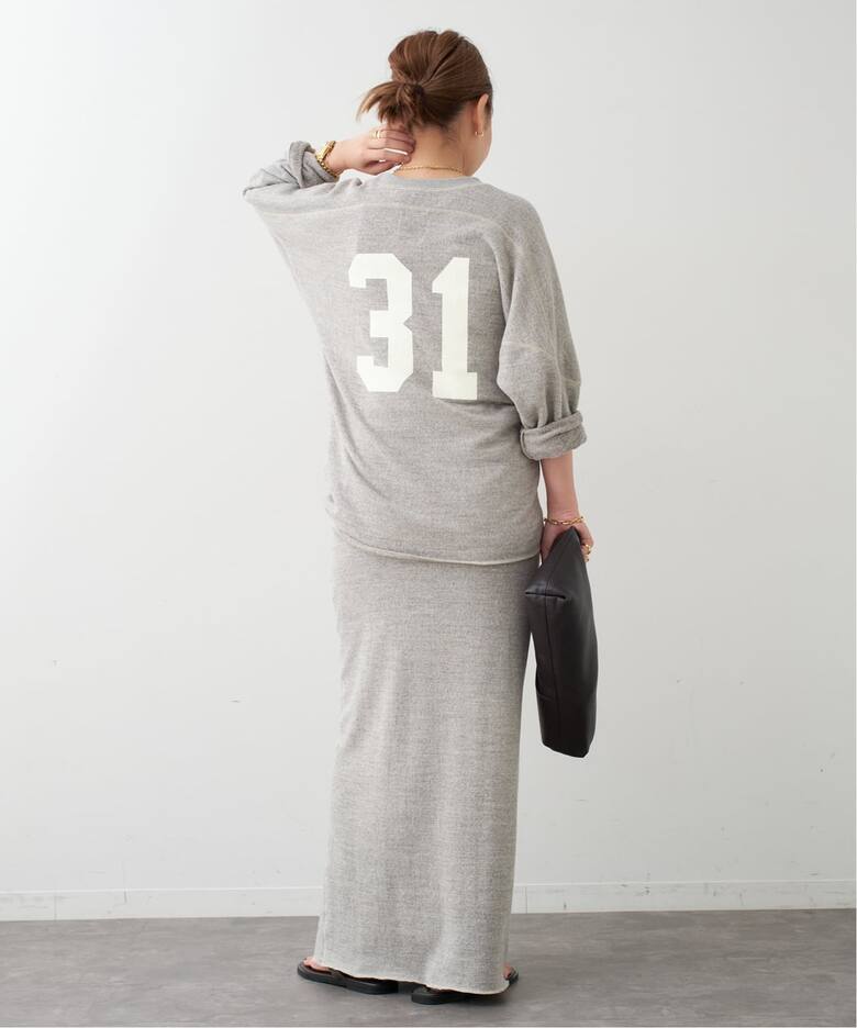 MADISONBLUE / マディソンブルー】FOOTBALL TEE SWEAT（Tシャツ 