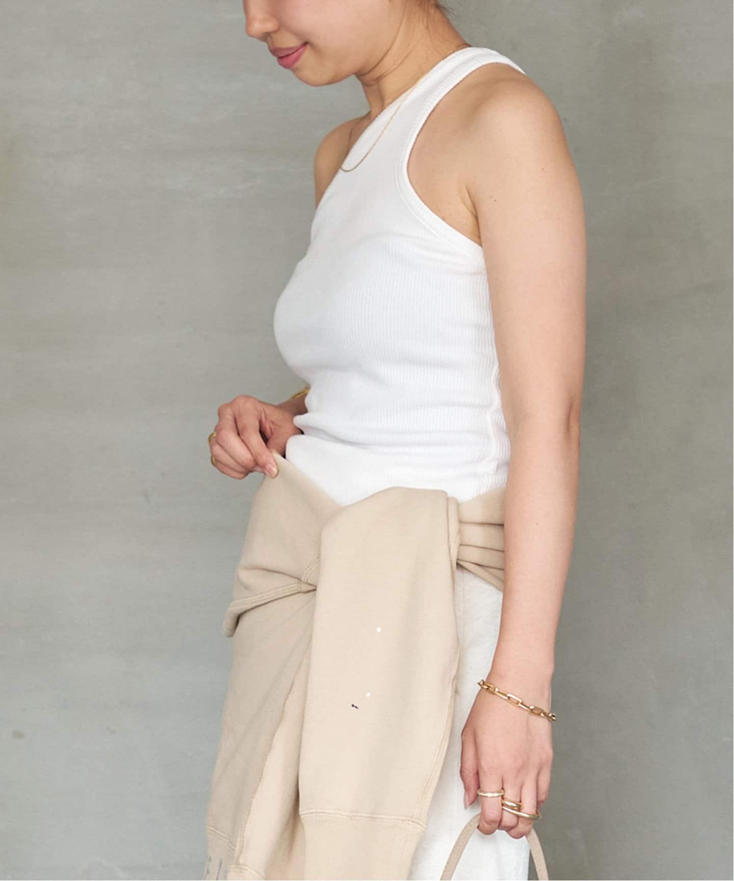 AGOLDE / エーゴールドイー】VERICA ONE SHOULDER（タンクトップ