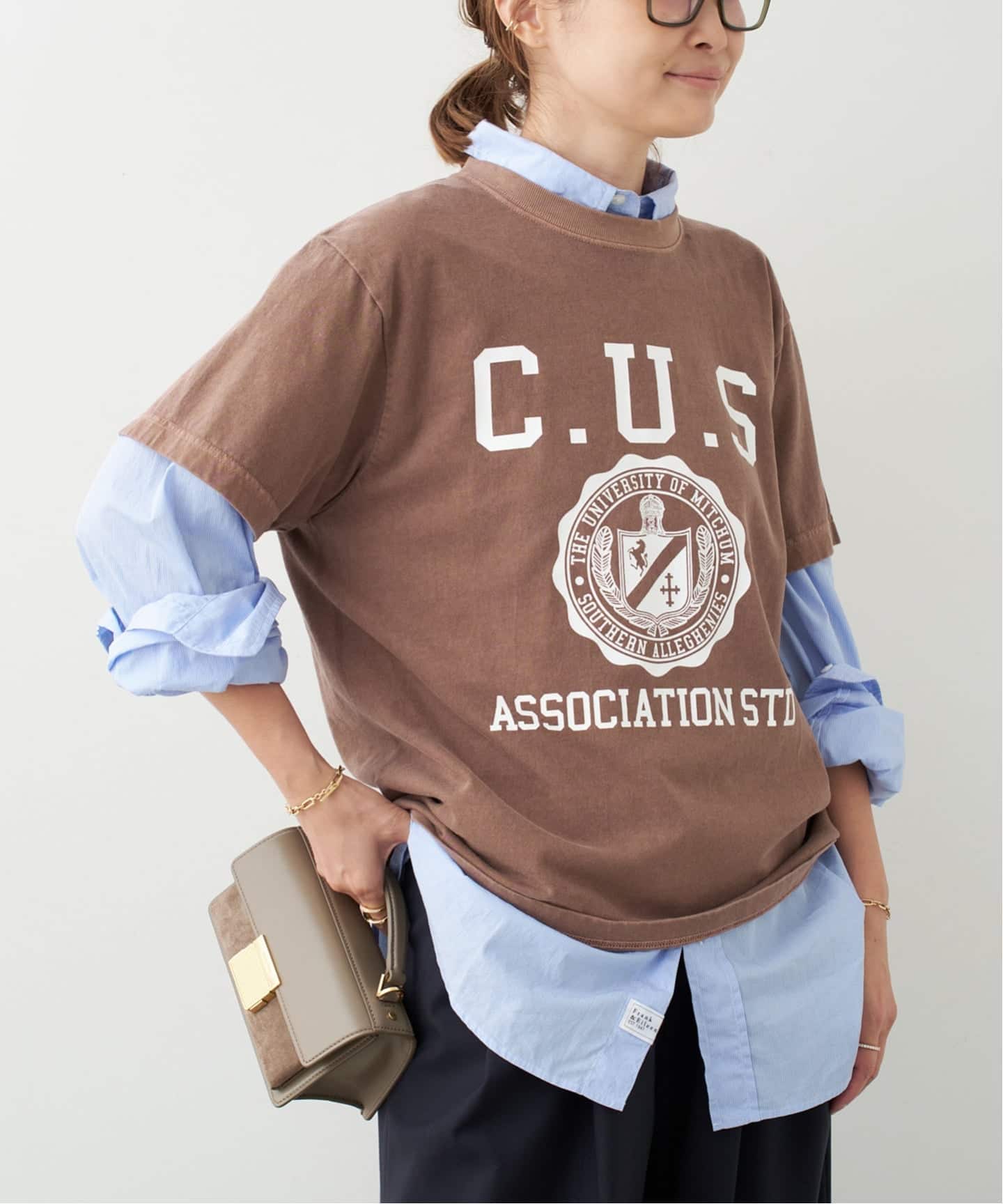 ドゥーズィエムクラス カレッジ ロゴ スウェット GULFCOAST SPORTSWEAR/ガルフコーストスポーツウェア】LOGO
