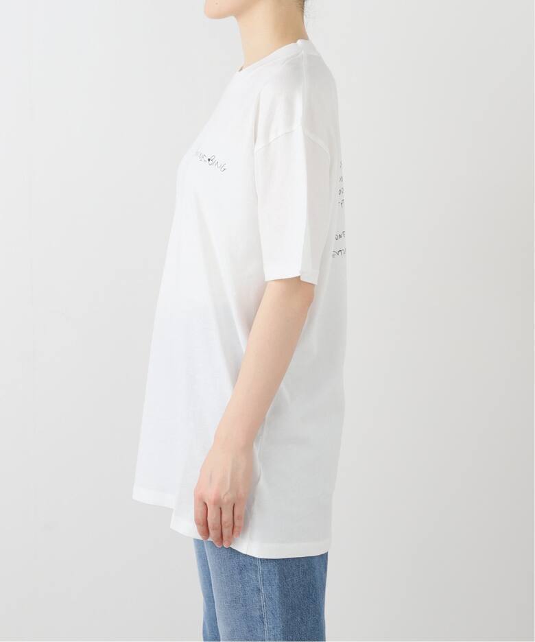 ANINE BING/アニン ビン】WALKER TEE LYRICS（Tシャツ／カットソー  