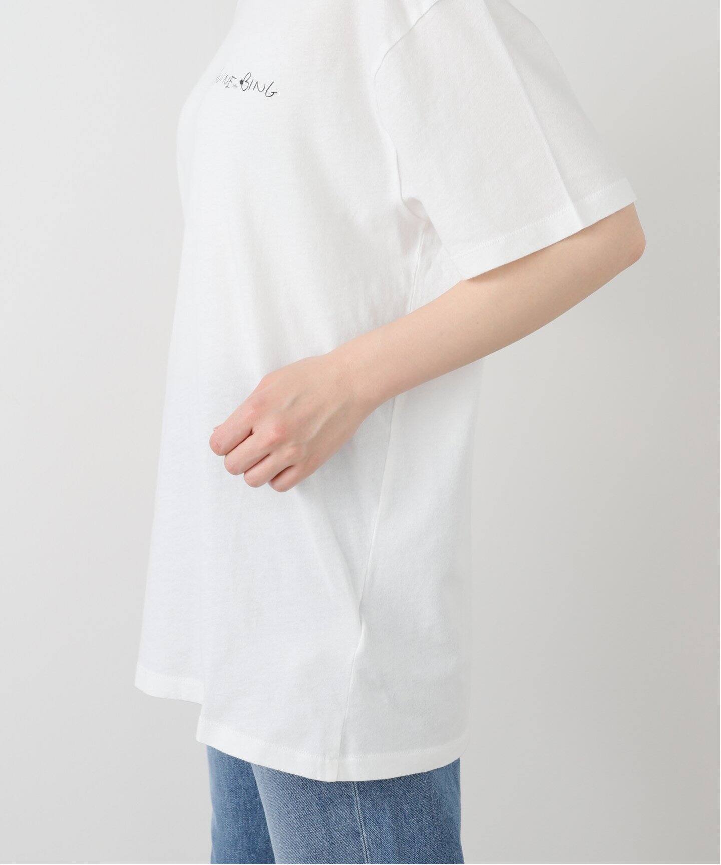 ANINE BING/アニン ビン】WALKER TEE LYRICS（Tシャツ