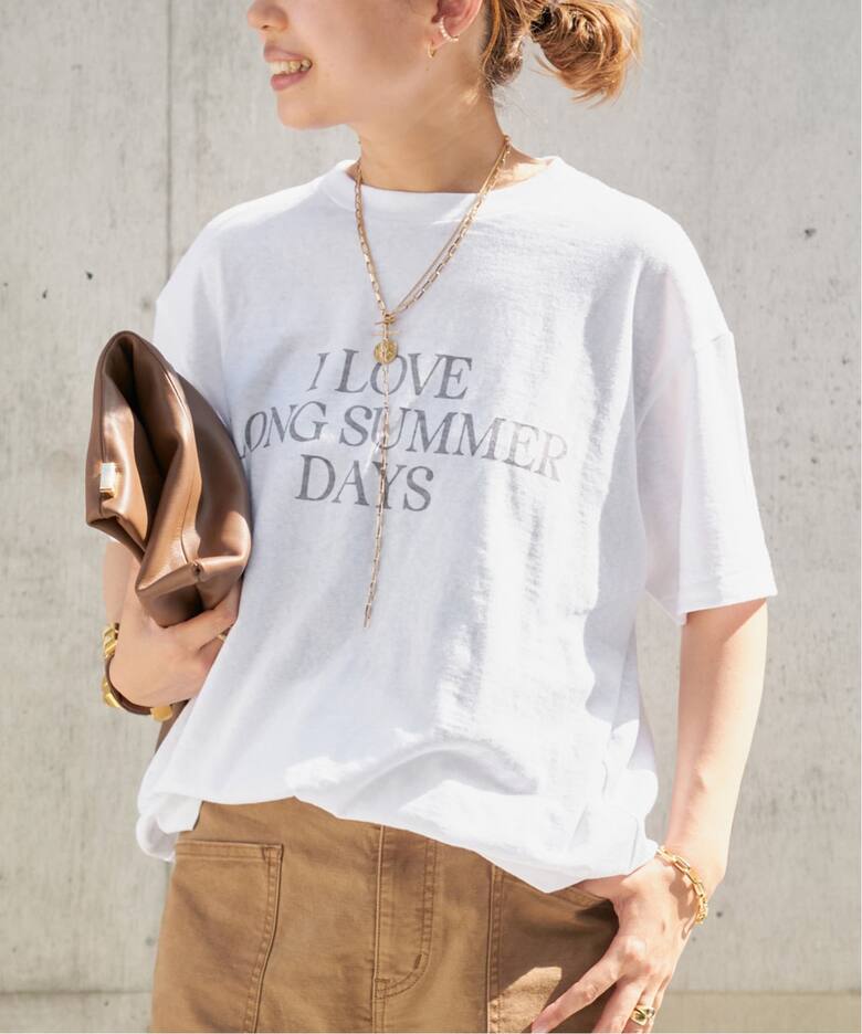 AMERICANA/アメリカーナ】 LOGO TEE（Tシャツ／カットソー）｜Deuxieme 