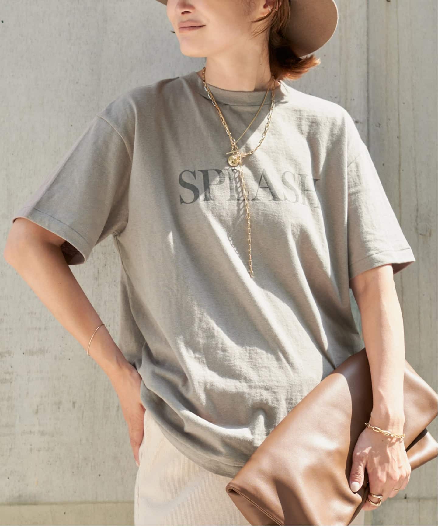 AMERICANA/アメリカーナ】 LOGO TEE（Tシャツ／カットソー）｜Deuxieme