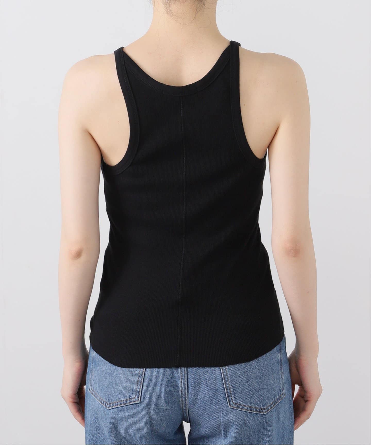 トップス Deuxieme Classe Cotton Stretch Rib Tank rib タンクトップ（タンクトップ）｜Deuxieme Classe