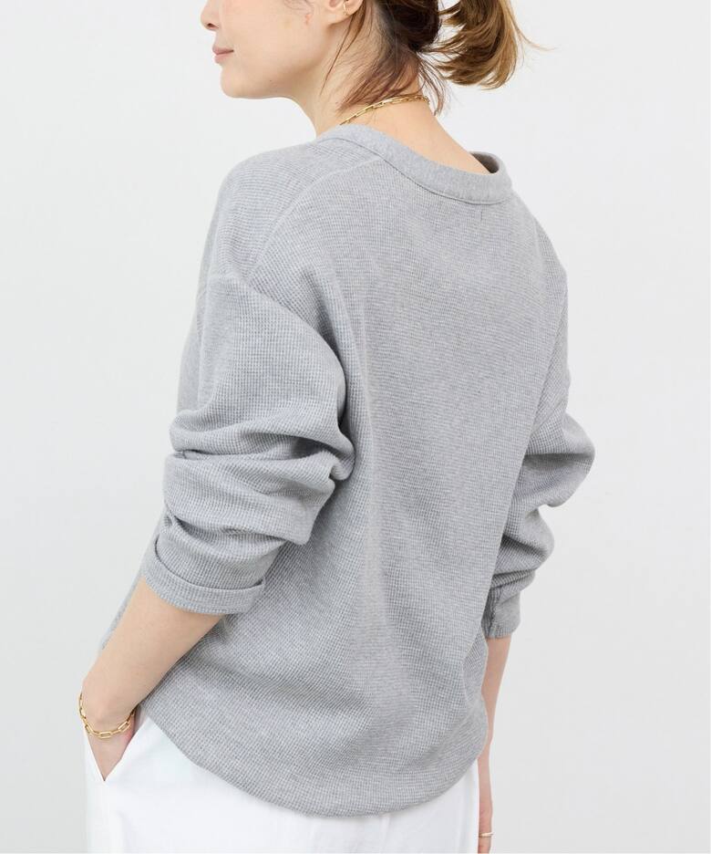 AMERICANA/アメリカーナ】 WAFFLE LONGSLEEVE Tシャツ（Tシャツ 