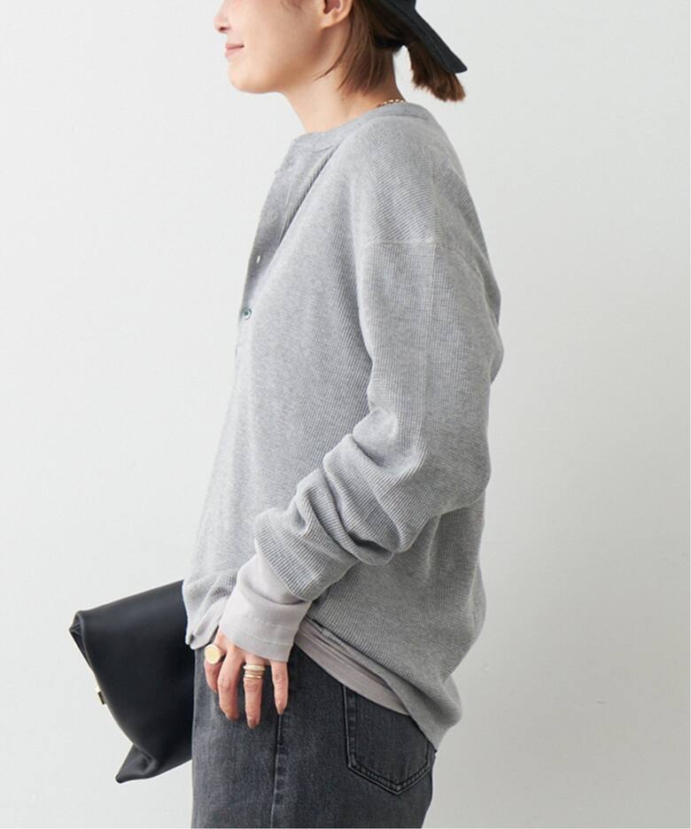 AMERICANA/アメリカーナ】 WAFFLE LONGSLEEVE Tシャツ（Tシャツ  