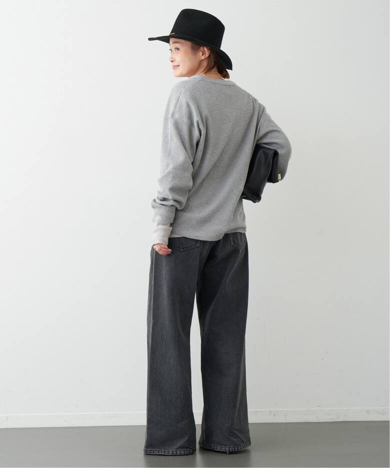 AMERICANA/アメリカーナ】 WAFFLE LONGSLEEVE Tシャツ（Tシャツ 