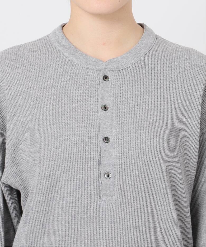 AMERICANA/アメリカーナ】 WAFFLE LONGSLEEVE Tシャツ（Tシャツ 