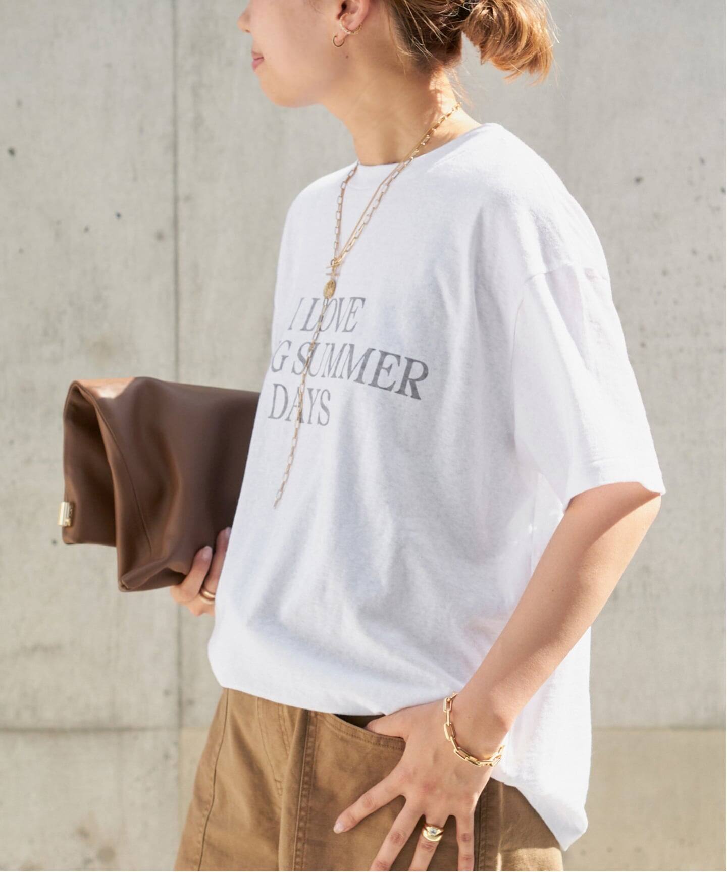 追加【AMERICANA/アメリカーナ】 LOGO TEE（Tシャツ／カットソー 