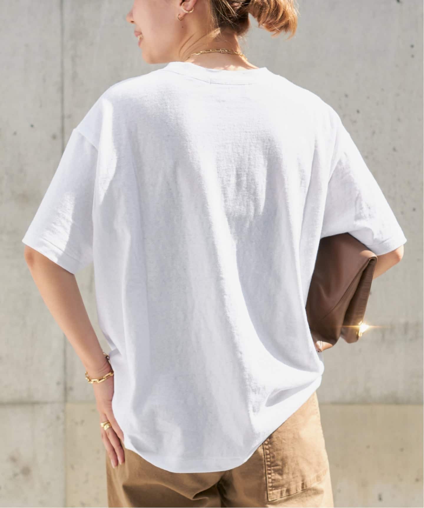 Deuxieme ClasseアメリカーナLOGO TEE 追加【AMERICANA/アメリカーナ】 LOGO TEE（Tシャツ／カットソー