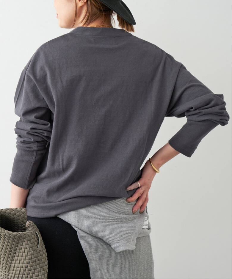 AMERICANA/アメリカーナ】LONGSLEEVE Tシャツ（Tシャツ／カットソー 