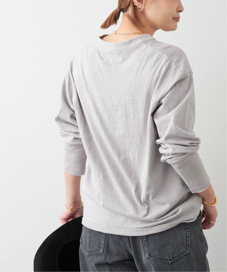 AMERICANA/アメリカーナ】LONGSLEEVE Tシャツ（Tシャツ／カットソー  