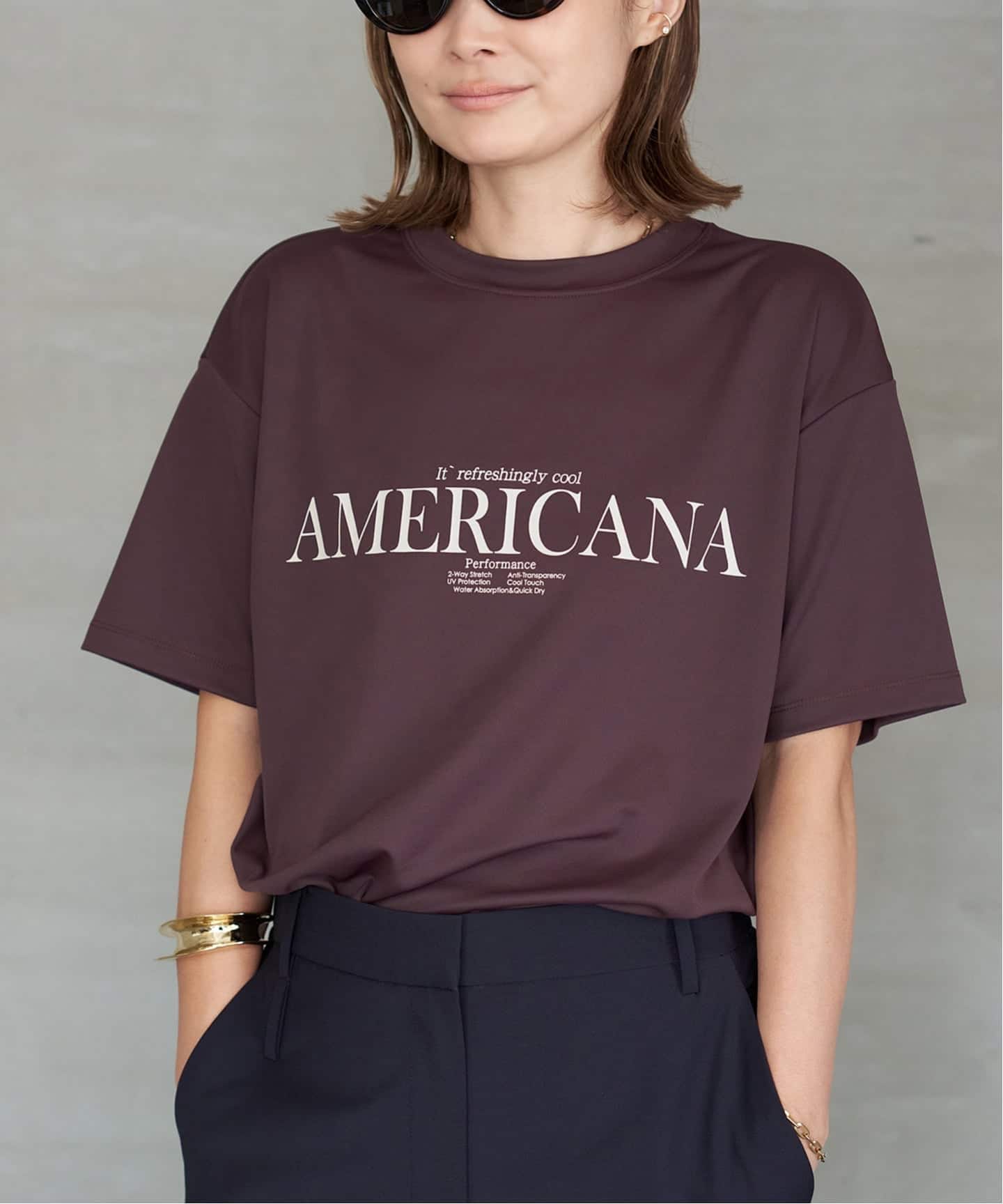 ドゥーズィーエムクラスアメリカーナDeuxiemeClasseAMERICANA 予約》【AMERICANA/アメリカーナ】COOL TEE（Tシャツ