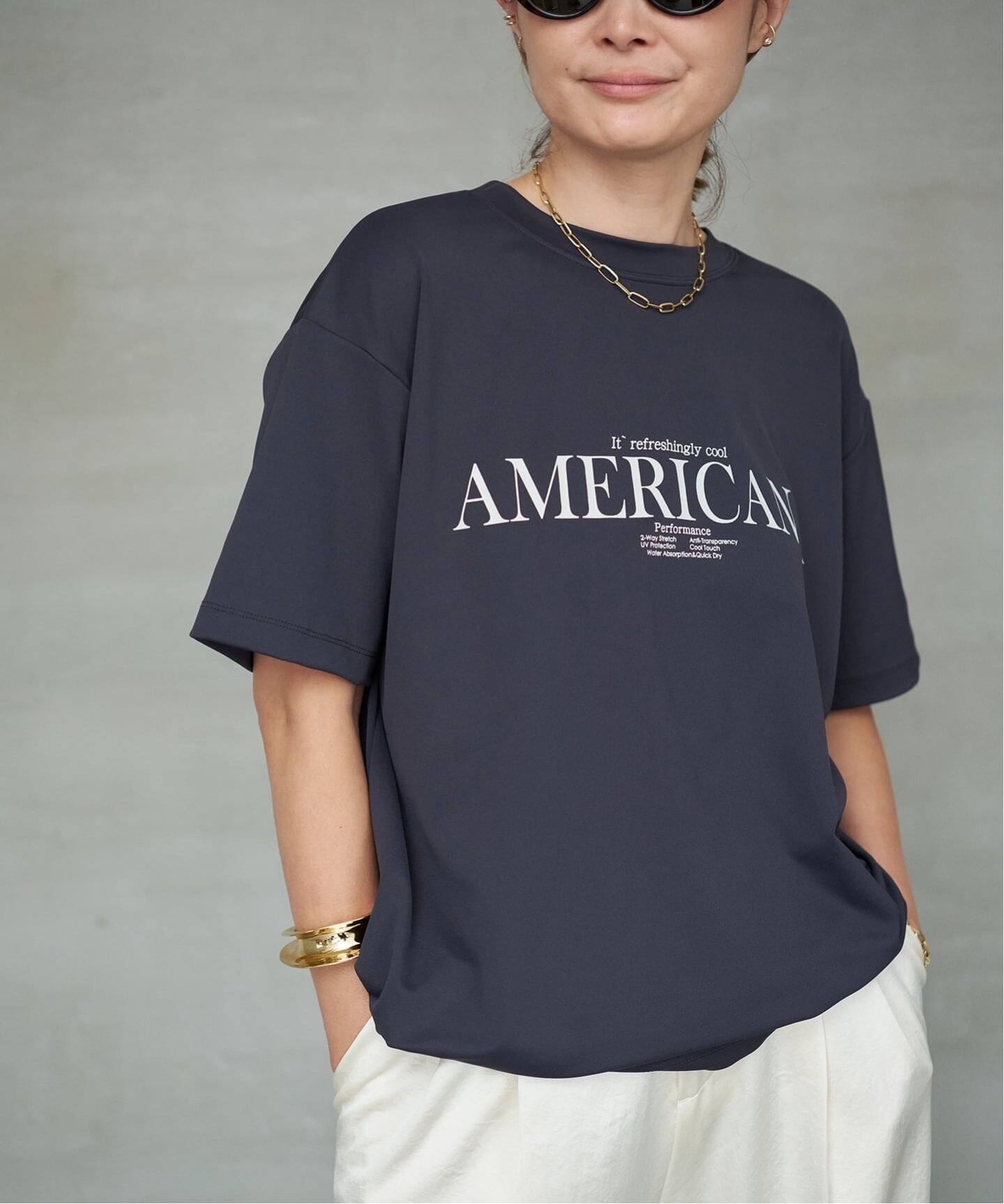 AMERICANA/アメリカーナ】COOL TEE（Tシャツ／カットソー）｜Deuxieme 