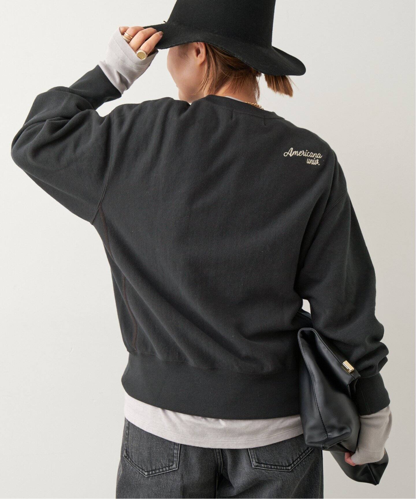 AMERICANA/アメリカーナ】 AMRCN STATE SWEAT（スウェット）｜Deuxieme  