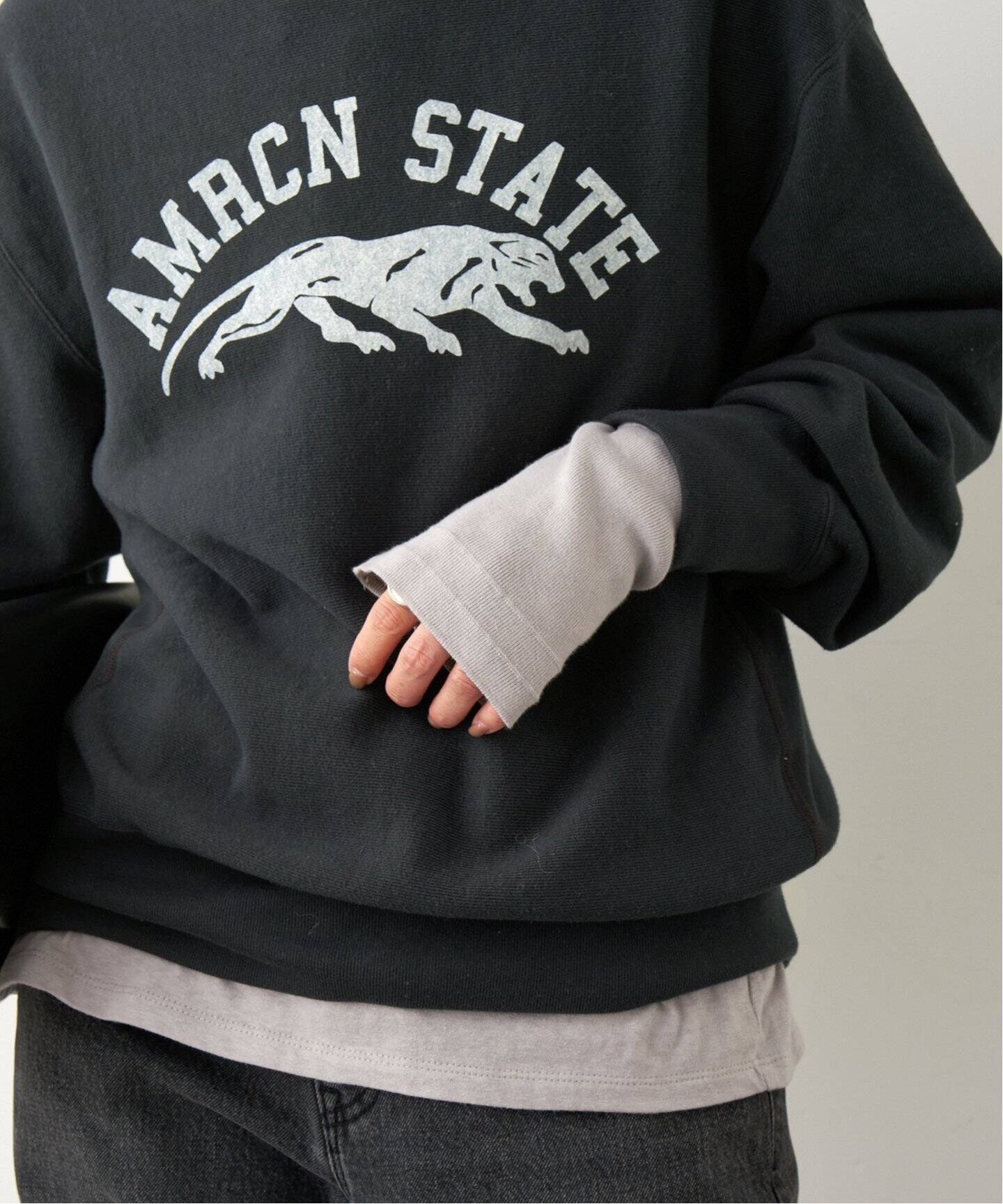 AMERICANA/アメリカーナ】 AMRCN STATE SWEAT（スウェット）｜Deuxieme  