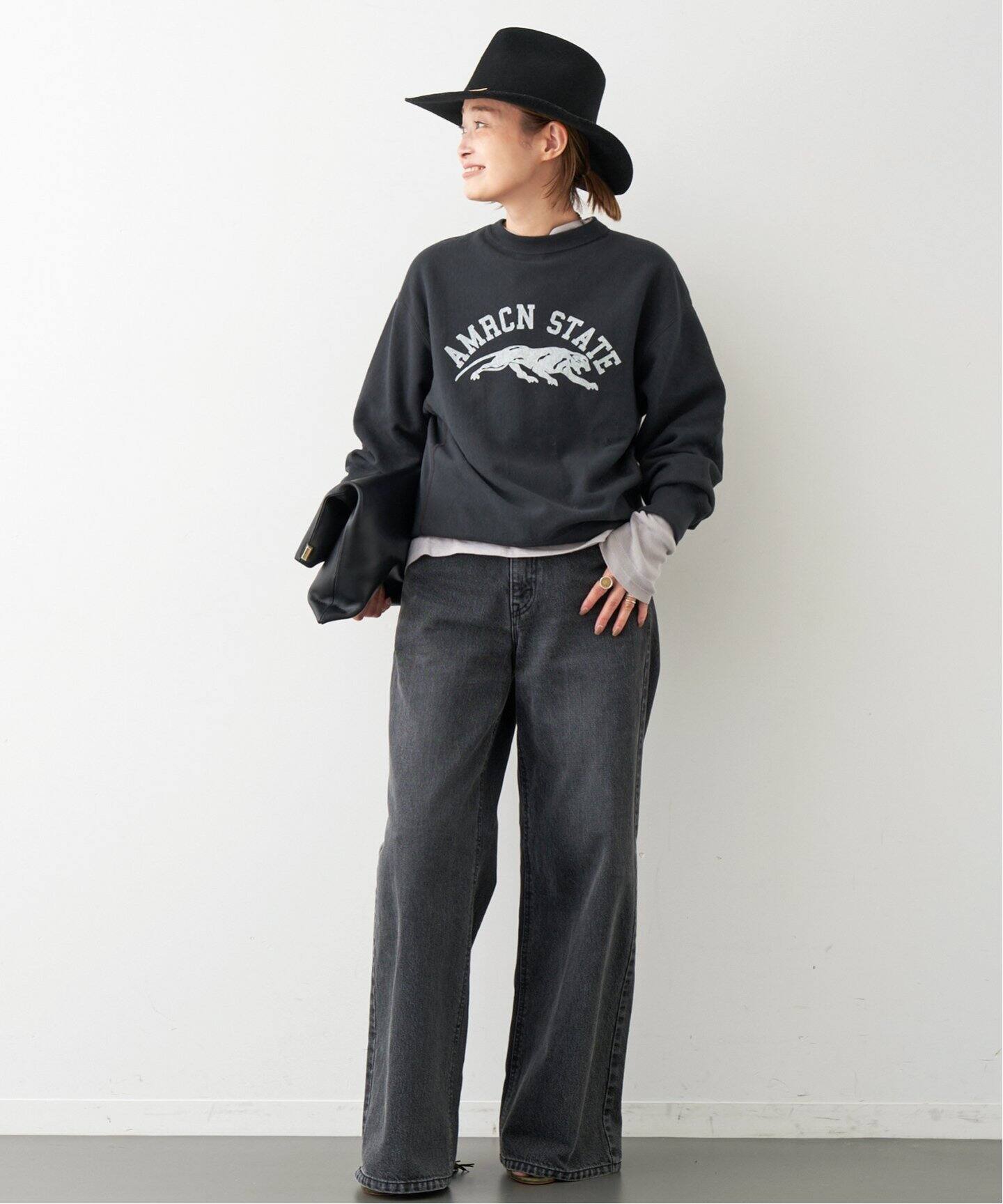 AMERICANA/アメリカーナ】 AMRCN STATE SWEAT（スウェット）｜Deuxieme  