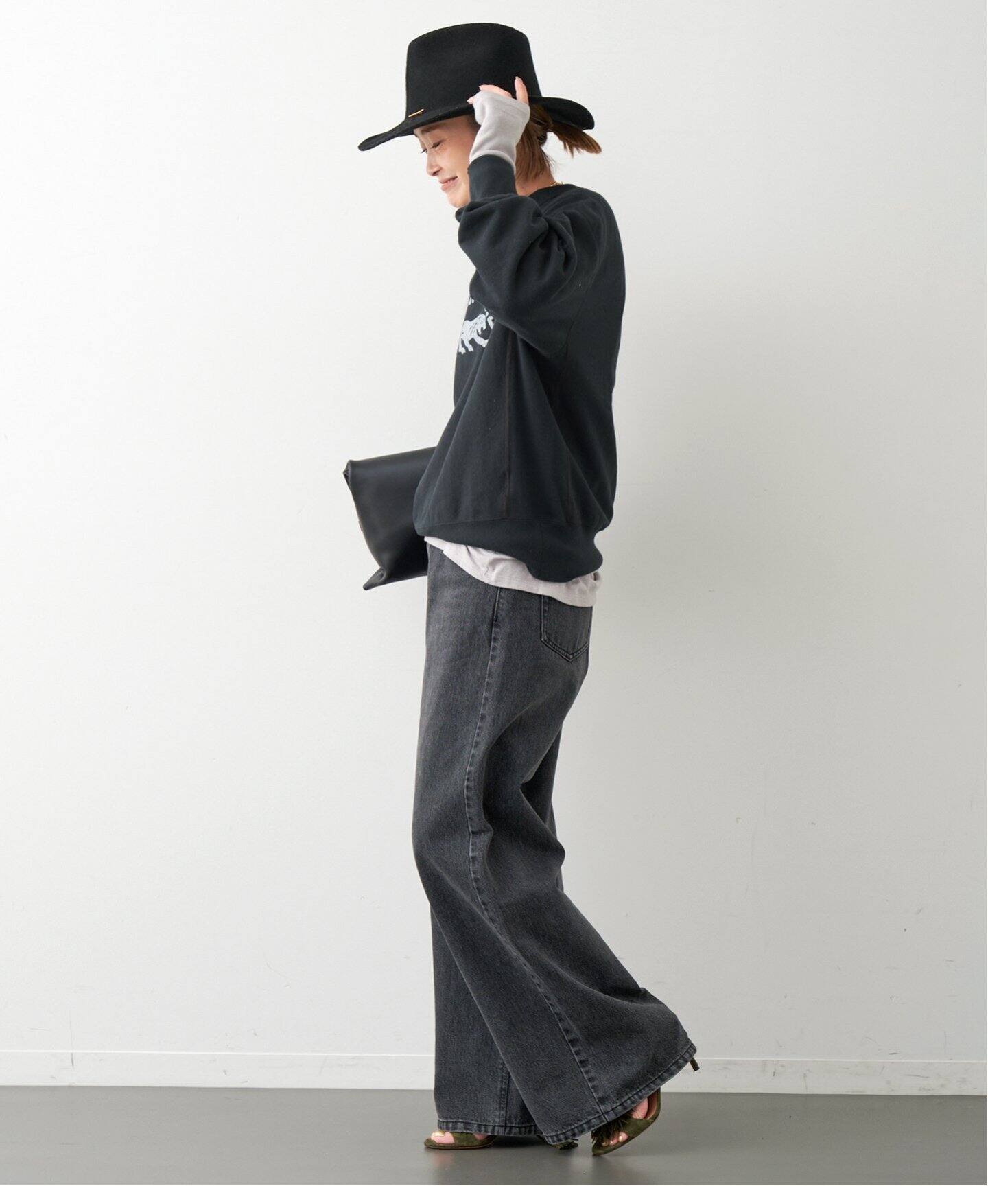 AMERICANA/アメリカーナ】 AMRCN STATE SWEAT（スウェット）｜Deuxieme 