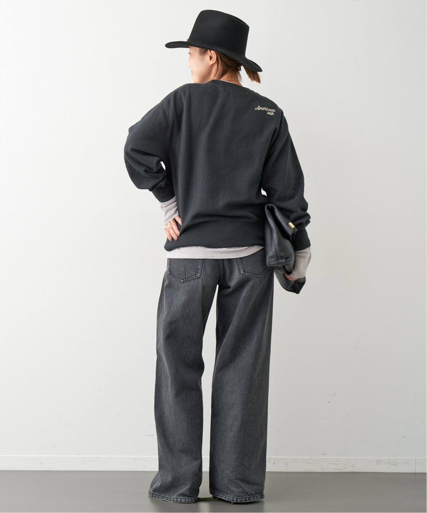 AMERICANA/アメリカーナ】 AMRCN STATE SWEAT（スウェット）｜Deuxieme  