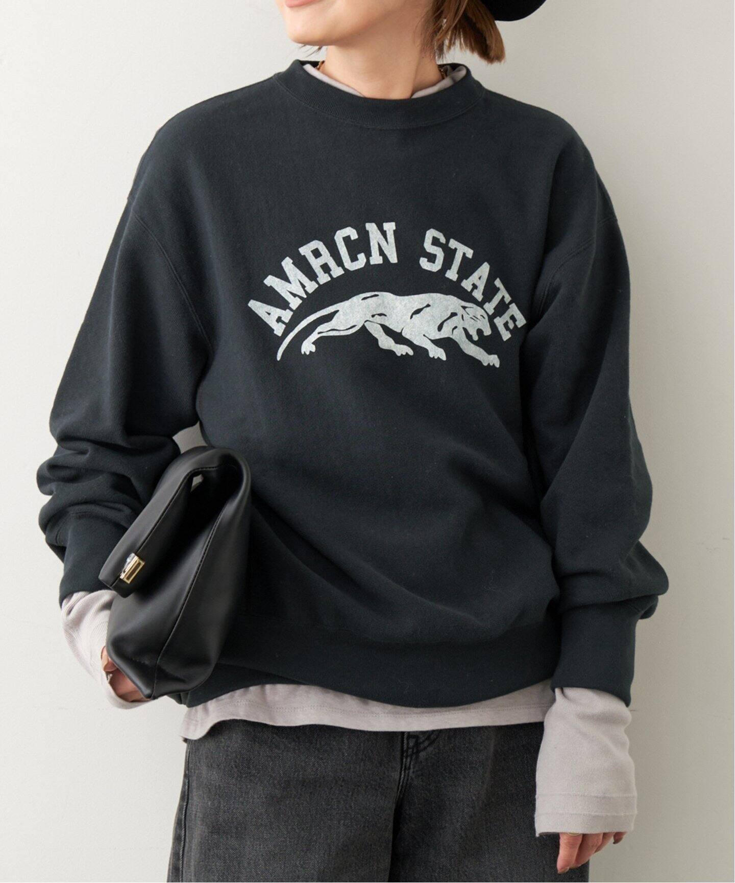 AMERICANA/アメリカーナ】 AMRCN STATE SWEAT（スウェット）｜Deuxieme  