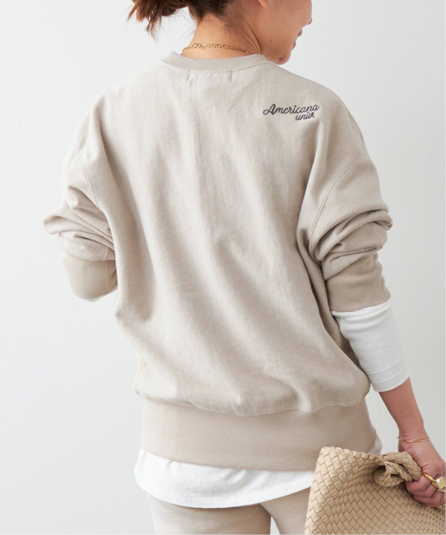 AMERICANA/アメリカーナ】 PREPS SWEAT（スウェット）｜Deuxieme  