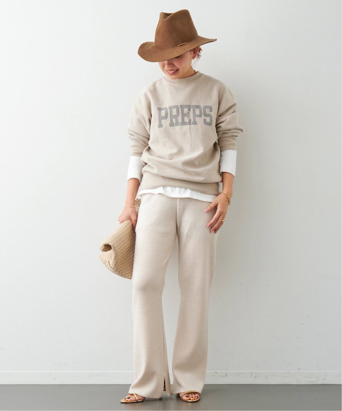 AMERICANA/アメリカーナ】 PREPS SWEAT（スウェット）｜Deuxieme  