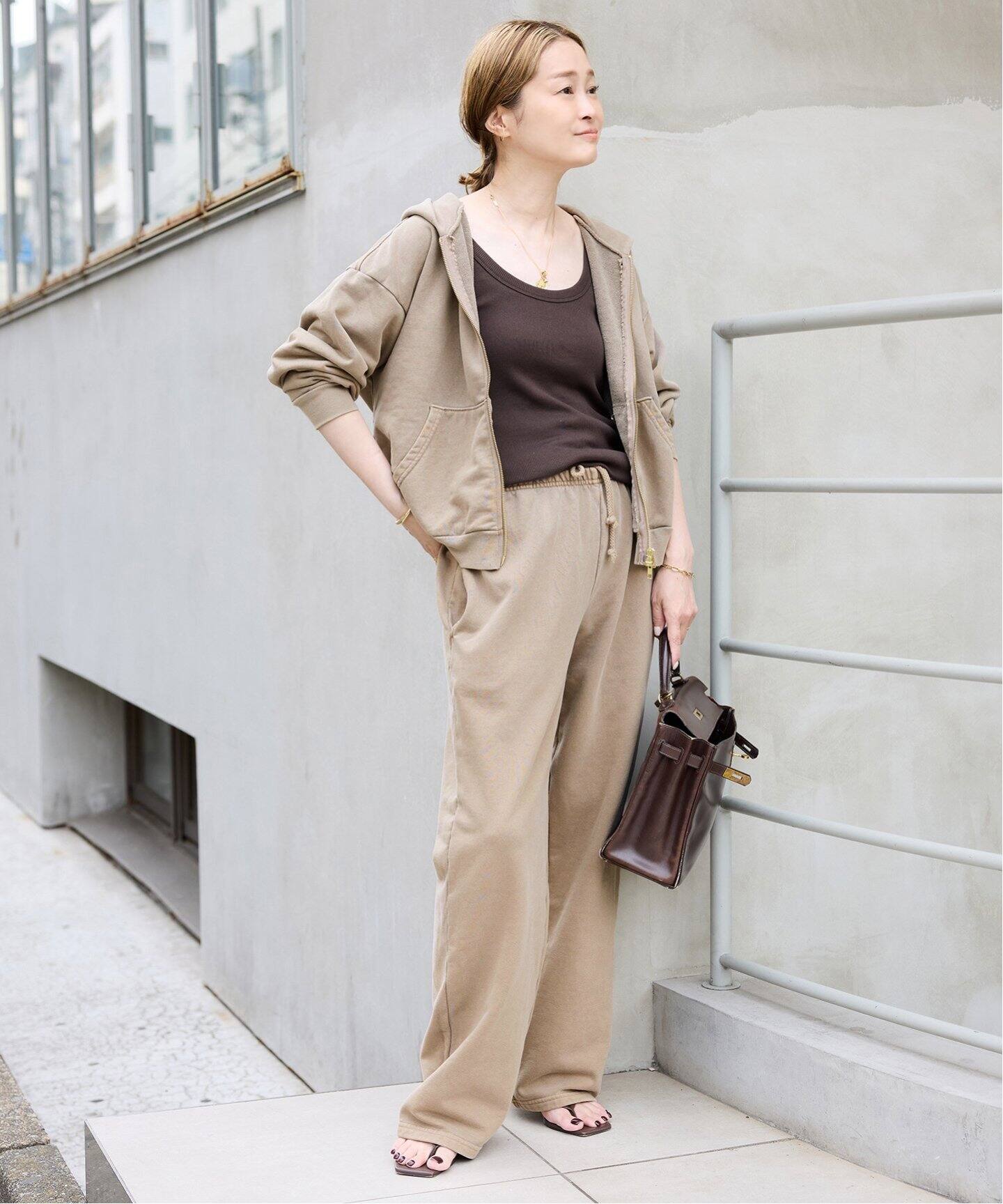 ⭐️しのたん⭐️新品&完売品ドゥーズィエムクラス ASHER LA 38 ASHER LA/アッシャー エルエー】 River sweat pants（スウェット